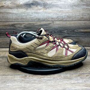 Denali Mens Size 13 Shoes Outdoor Hiking Trail Boots Shoes Brown Red Gray Earth